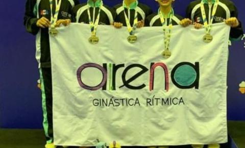 Equipe alagoana de ginástica rítmica se destaca em torneio nacional na cidade de Porto Alegre-RS